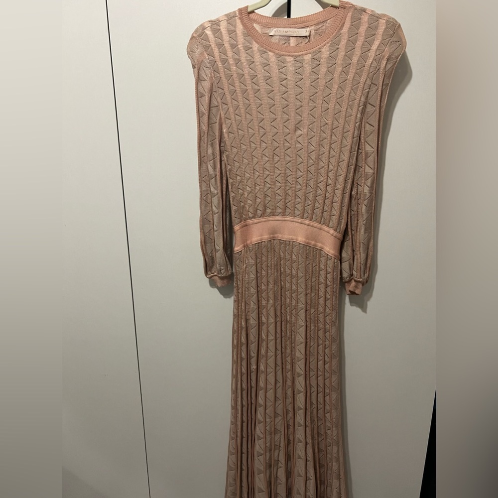 Beautiful Long elegant peach dress